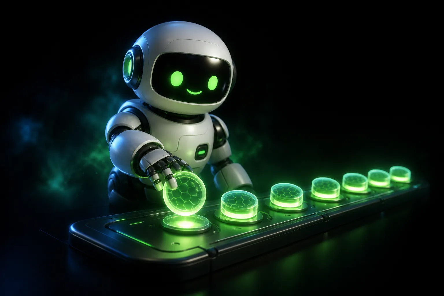 A trading bot competing against manual, human-paced trading